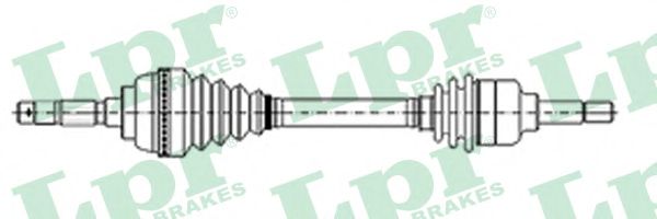 Приводной вал LPR DS21049