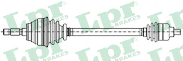 Приводной вал LPR DS21050