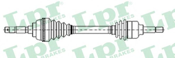 Приводной вал LPR DS21063
