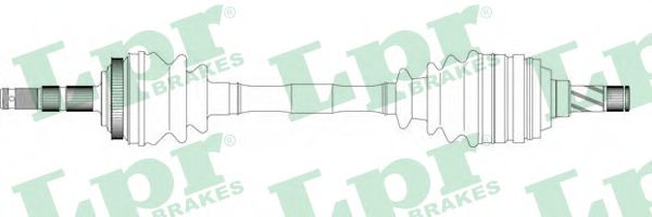 Приводной вал LPR DS37050