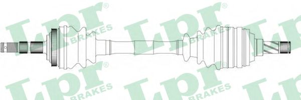 Приводной вал LPR DS37051