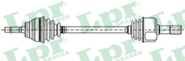 Приводной вал LPR DS38091