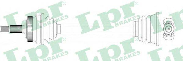 Приводной вал LPR DS39081