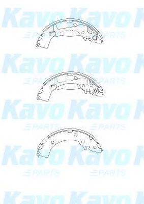 Комплект тормозных колодок KAVO PARTS BS-3415