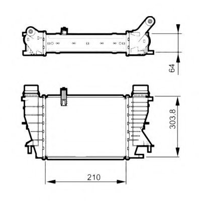Интеркулер NRF 30507