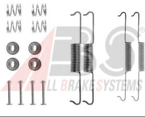 Комплектующие, тормозная колодка A.B.S. 0521Q