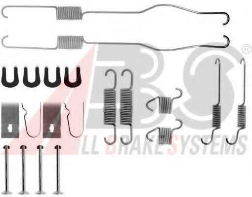 Комплектующие, тормозная колодка A.B.S. 0694Q