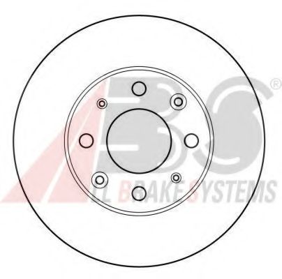Тормозной диск A.B.S. 15567