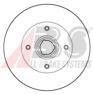 Тормозной диск A.B.S. 15962 OE