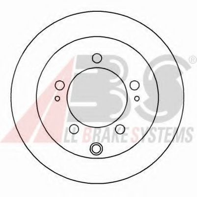 Тормозной диск A.B.S. 16502