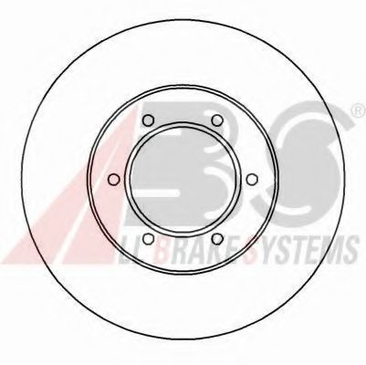 Тормозной диск A.B.S. 16910