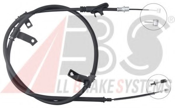 Трос, стояночная тормозная система A.B.S. K17487