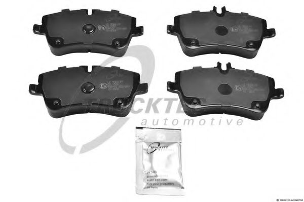 Комплект тормозных колодок, дисковый тормоз METELLI 8223420