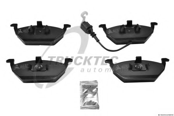 Комплект тормозных колодок, дисковый тормоз TRUCKTEC AUTOMOTIVE 07.35.103