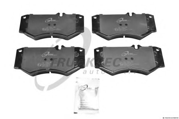 Комплект тормозных колодок, дисковый тормоз TRUCKTEC AUTOMOTIVE 02.35.144