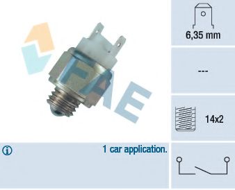 Выключатель, фара заднего хода FAE 40620