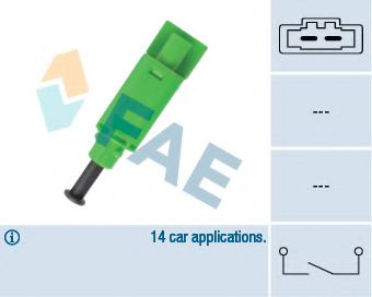 Выключатель, привод сцепления (Tempomat) FAE 24774
