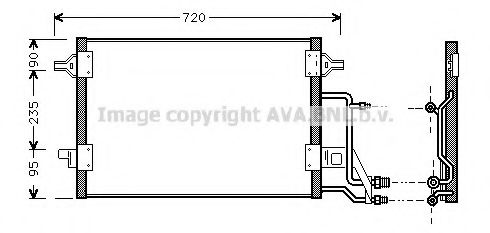 Конденсатор, кондиционер AVA QUALITY COOLING AI5140