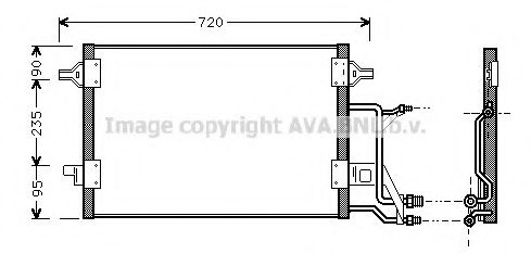 Конденсатор, кондиционер AVA QUALITY COOLING AI5176