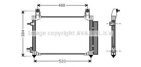 Конденсатор, кондиционер AVA QUALITY COOLING DW5081D