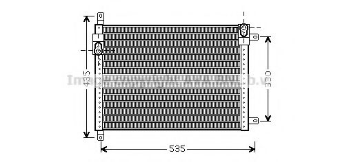 Конденсатор, кондиционер AVA QUALITY COOLING LC5089