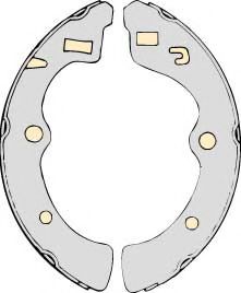 Комплект тормозных колодок MGA M662