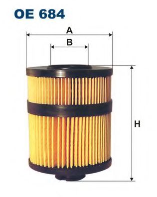 Масляный фильтр FILTRON OE684