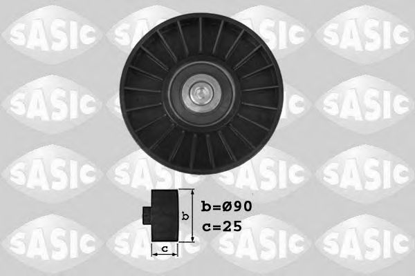 Паразитный / ведущий ролик, поликлиновой ремень SASIC 1620049