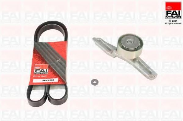 Поликлиновой ремень FAI AutoParts FBK11