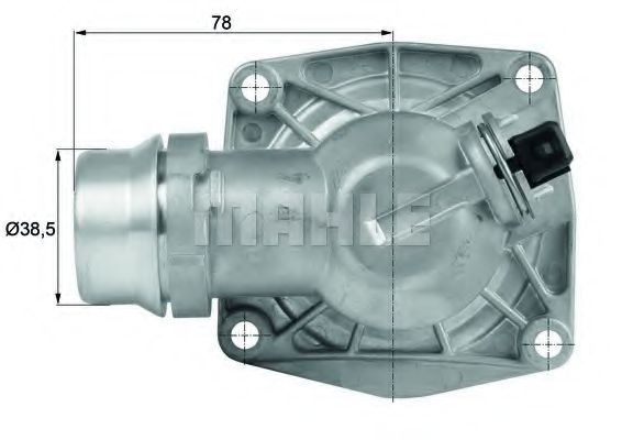 Термостат, охлаждающая жидкость MAHLE ORIGINAL TM 16 105