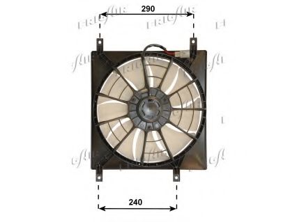 Вентилятор, охлаждение двигателя FRIGAIR 0504.2041