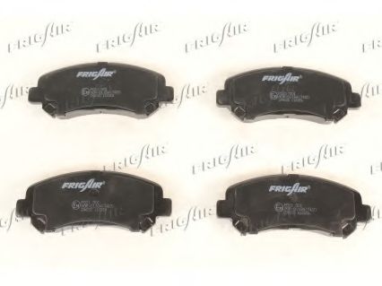 Комплект тормозных колодок, дисковый тормоз FRIGAIR PD21.501