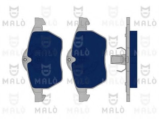 Комплект тормозных колодок, дисковый тормоз MALÒ 1050026