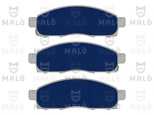 Комплект тормозных колодок, дисковый тормоз MALÒ 1050907