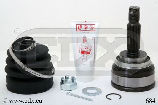 Шарнирный комплект, приводной вал CDX 684