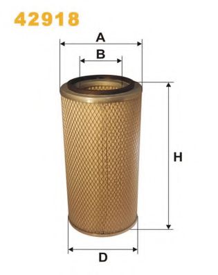 Воздушный фильтр WIX FILTERS 42918