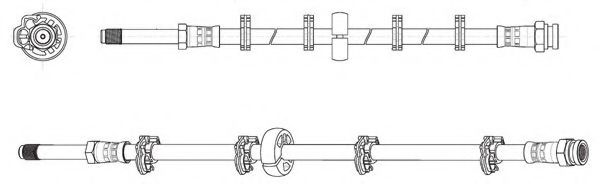 Тормозной шланг CEF 514524