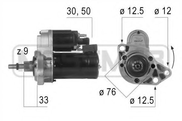 Стартер MESSMER 220190