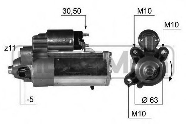 Стартер MESSMER 220375