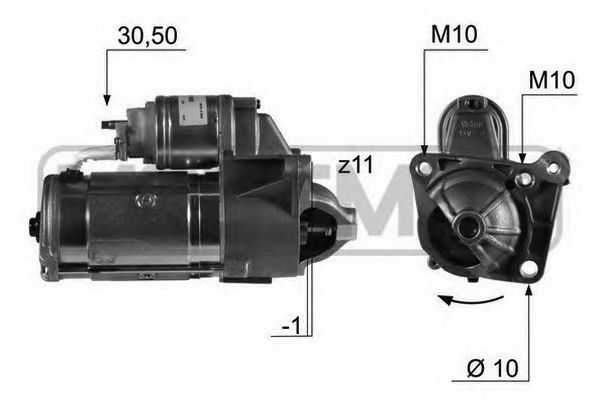 Стартер MESSMER 220452