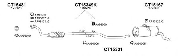 Система выпуска ОГ VENEPORTE 150310