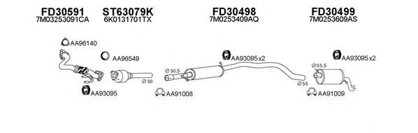 Система выпуска ОГ VENEPORTE 300084