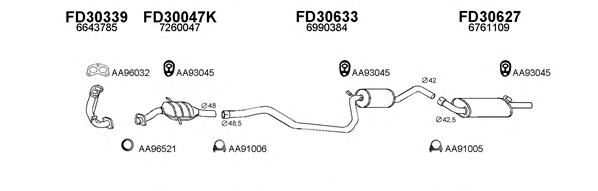 Система выпуска ОГ VENEPORTE 300275