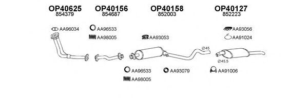 Система выпуска ОГ VENEPORTE 400143