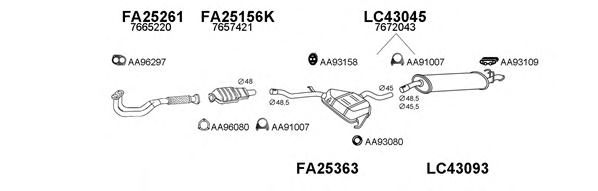 Система выпуска ОГ VENEPORTE 430010