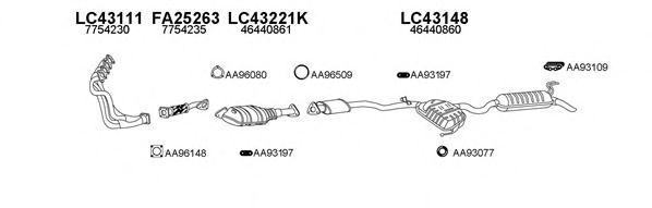Система выпуска ОГ VENEPORTE 430027