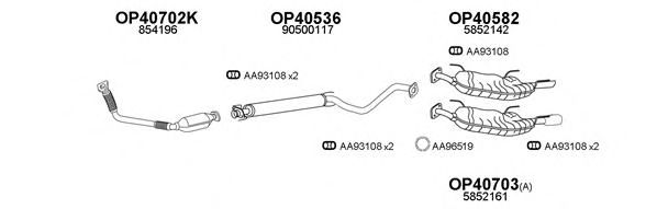 Система выпуска ОГ VENEPORTE 770024