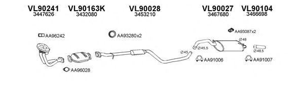 Система выпуска ОГ VENEPORTE 900088