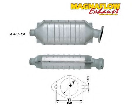 Катализатор MAGNAFLOW 89230