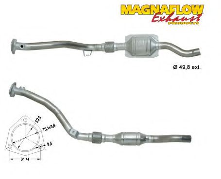 Катализатор MAGNAFLOW 80272